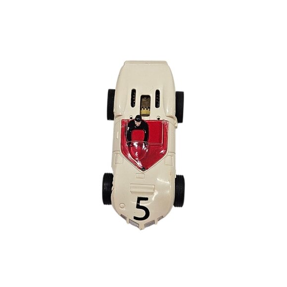 Vintage Aurora ThunderJet T-Jet 1966 Chaparral #1377 White Slot Car #5 - Picture 8 of 10